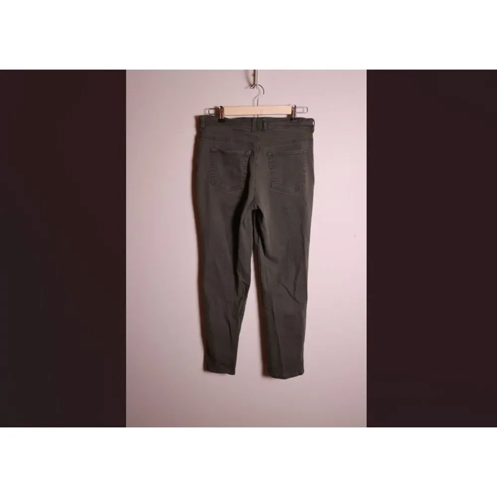 Gloria Vanderbilt Amanda Jeans – Dark Green, Size 10 Short, Straight Leg - Picture 6 of 7